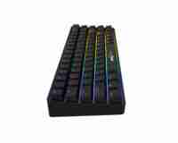 Clavier mécanique filaire Jedel 68 touches avec interrupteurs magnétiques, éclairage RGB, anti-ghosting sur toutes les touches, programmable, pour le gaming