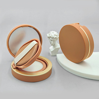 Coussin de fond de teint vide personnalisé pour BB et CC crème, contenant compact de poudre pressée vide de 12g