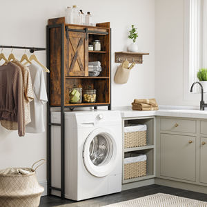 <span class=keywords><strong>VASAGLE</strong></span>-organizador <span class=keywords><strong>de</strong></span> baño para ahorro <span class=keywords><strong>de</strong></span> espacio, <span class=keywords><strong>armario</strong></span> <span class=keywords><strong>de</strong></span> <span class=keywords><strong>almacenamiento</strong></span> <span class=keywords><strong>de</strong></span> inodoro con estantes ajustables - Product Image 2