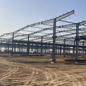 Chi Phí Thấp Chất Lượng Cao Công Nghiệp Nhà Kho Đúc Sẵn Cổng Thông Tin Khung Thép Lưu Trữ Lớn Kết Cấu Thép Hội Thảo - Product Image 1