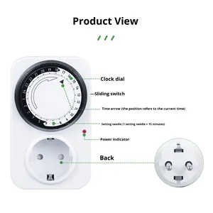 Sạc bảo vệ cho nhiều quốc gia tự động tắt nguồn để ngăn chặn overcharging cơ khí thời gian ổ cắm - Product Image 3