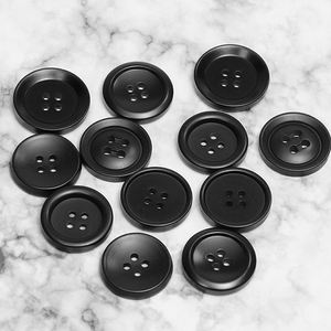 Boutons en corne noire à la mode en gros Boutons <span class=keywords><strong>de</strong></span> costume <span class=keywords><strong>de</strong></span> créateur <span class=keywords><strong>de</strong></span> couleur naturelle - Product Image 4