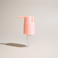 Pompe à lotion 24/410 avec capuchon en aluminium anti-déversement et fermeture lisse pour lotions, savons liquides et cosmétiques