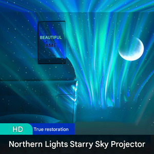 Aurora Northern <b>Lights</b> Star Projector with BT Speaker Water Ripple Night <b>Light</b> for Bedroom Atmosphere - Product Image 6