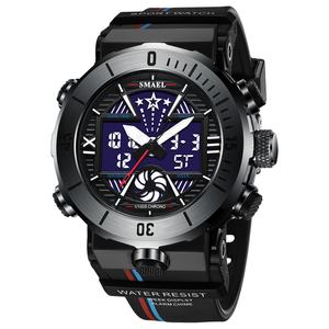 Relojes de Cuarzo SMAEL para Hombre, Reloj Deportivo Digital 8051, Resistente al Agua - Product Image 1