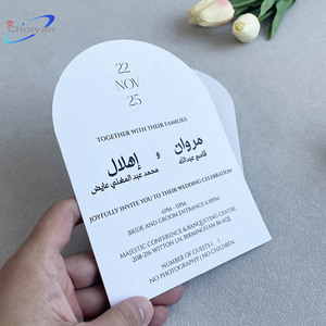 Cartes d'<span class=keywords><strong>invitation</strong></span> floquées pour <span class=keywords><strong>anniversaire</strong></span>, Quinceañera, avec enveloppe, invitations pour mariage à destination - Product Image 4