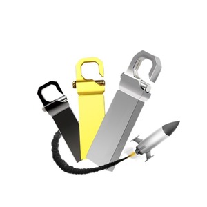 Unidad flash de metal USB Transferencia de archivos de alta velocidad Audio Video Llavero Estilo Logotipo personalizable Memoria USB - Product Image 4
