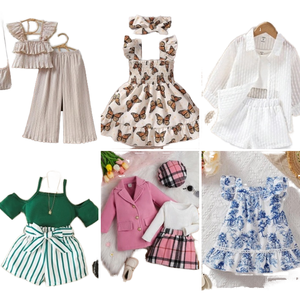 Venta al por Mayor de Ropa Casual Surtida para Niños, Inventario de Verano con Estilo Estampado de Dibujos Animados, Envío Aleatorio - Product Image 4