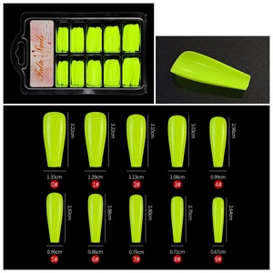 <span class=keywords><strong>Uñas</strong></span> postizas personalizables <span class=keywords><strong>de</strong></span> Color sólido brillante a presión para mujeres y niñas, puntas <span class=keywords><strong>de</strong></span> manicura para Salón <span class=keywords><strong>de</strong></span> Arte <span class=keywords><strong>de</strong></span> <span class=keywords><strong>uñas</strong></span>, uso con logotipo completo - Product Image 3