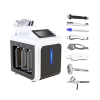 Appareil portable d'hydrodermabrasion 10 en 1 pour le nettoyage en profondeur de la peau du visage, l'élimination de l'acné et des points noirs, pour salon de beauté