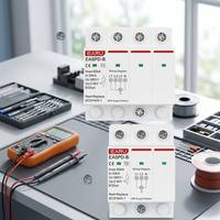 Parafoudre 2P 20KA AC385V T2 à coque plastique pour système d'énergie solaire