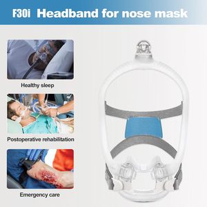 Correas de Repuesto Universales para Mascarilla CPAP F30i, Accesorios con Soporte Fijo de Cuatro Esquinas, Arnés de Tela Suave para <span class=keywords><strong>Apnea</strong></span> del Sueño, OEM - Product Image 1