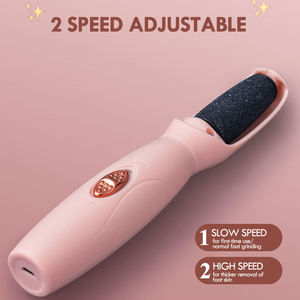 Meuleuse de pied électrique alimentée par USB/batterie pour la maison et l'extérieur élimine les callosités de la peau morte polyvalente pour les voitures et la maison - Product Image 2