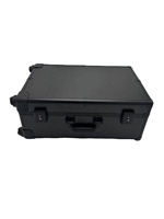 Étui de rangement pour cartes de collection en aluminium robuste de qualité Airtough, personnalisé, 22 pouces, 5 compartiments, avec roulettes pivotantes amovibles, compatible OEM