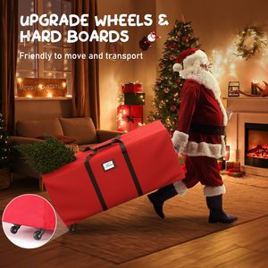 Christmas <strong>Tree</strong> <strong>Storage</strong> Bag 9Ft <strong>Xmas</strong> Christmas <strong>Tree</strong> <strong>Storage</strong> <strong>Box</strong> with Rolling Wheels Christmas <strong>Tree</strong> <strong>Storage</strong> Container - Product Image 3