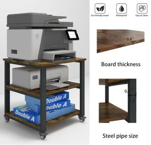 Armoire d'<span class=keywords><strong>imprimante</strong></span> en bois <span class=keywords><strong>support</strong></span> d'<span class=keywords><strong>imprimante</strong></span> de bureau étagère de <span class=keywords><strong>rangement</strong></span> amovible <span class=keywords><strong>support</strong></span> hôte d'ordinateur pour le bureau - Product Image 2