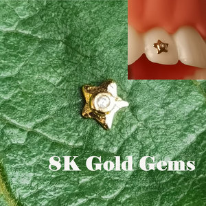 อัญมณีตกแต่งฟันรูปทรงกากบาท หัวใจ และสายฟ้า อุปกรณ์เสริมฟอกสีฟันอเนกประสงค์ - Product Image 2