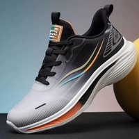 Chaussures de sport durables pour la course, la marche et l'entraînement, conçues pour un usage quotidien, semelle en caoutchouc haute élasticité