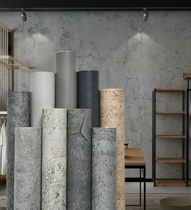 Irini 3D Ciment Industriel Mural Béton <span class=keywords><strong>Gris</strong></span> <span class=keywords><strong>Vintage</strong></span> Vinyle Autocollant Mural Auto-Adhésif PVC <span class=keywords><strong>Papier</strong></span> <span class=keywords><strong>Peint</strong></span> - Product Image 6