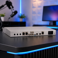 Décodeur vidéo HEVC H.265 avec entrée RTMP HLS IP ASI et sortie SDI, HD 1080P60fps