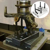 Kit d'outils universel pour bloc de support de perceuse à colonne, 30 tonnes, pour réparation, démontage et installation de roulements et de bagues