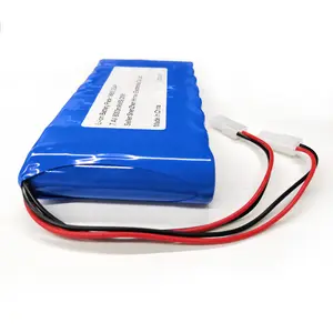 Batteries Lithium-Ion 8Ah Batterie Rechargeable Li-ion Cylindrique Baterai 18650 2s4p 7.4V 8000mAh Lipo