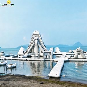 Parque Acuático Inflable Gigante con Obstáculos y Toboganes para <span class=keywords><strong>el</strong></span> Hogar, de Alta Calidad, Flotante, para Lago, Guangdong - Product Image 1