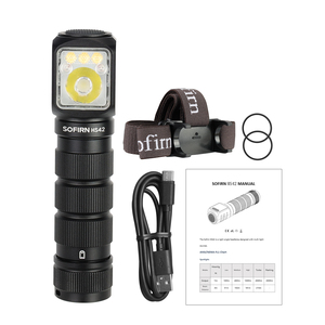 <strong>Sofirn</strong> <strong>HS42</strong> 2100lm 6 LEDs Headlamp Red Light Spotlight Floodlight 18650 Rechargeable Head Torch with Power Bank Magnetic Tail - Product Image 1