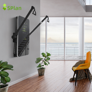 Splan मॉडल y होम जिम जिम मल्टी-फंक्शनल ताकत ट्रेनर पावर मिरर 100 किलोग्राम वजन स्टैक और 24 इंच एचडी टच स्क्रीन - Product Image 2