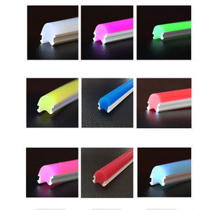 Op maat gemaakte <span class=keywords><strong>DIY</strong></span> 2e generatie gescheiden neonstripverlichting 12V 6mm gesplitste siliconen LED flex neonbuisverlichting voor acrylaatletters - Product Image 4