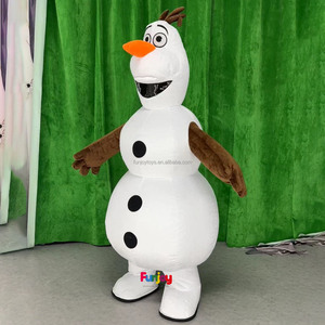 Al Aire Libre 2 metros desfile <span class=keywords><strong>de</strong></span> Navidad muñeco <span class=keywords><strong>de</strong></span> nieve inflable <span class=keywords><strong>OLAF</strong></span> <span class=keywords><strong>disfraz</strong></span> <span class=keywords><strong>de</strong></span> mascota inflable <span class=keywords><strong>para</strong></span> <span class=keywords><strong>adulto</strong></span> - Product Image 2