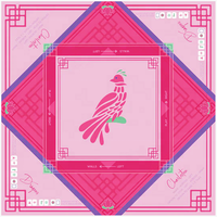 Couleur imprimé Mahjong tapis résistant à l'usure famille fête jeu Mahjong Poker carte Dominos Table couverture tapis