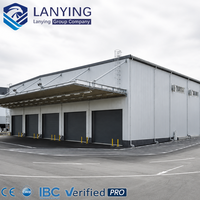 Bâtiment d'usine en structure acier préfabriquée sur mesure pour applications d'entrepôt, d'atelier et de stockage – Conception gratuite