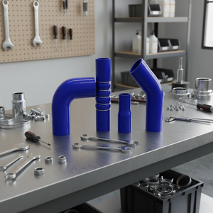 Tuyau en caoutchouc de silicone renforcé, durable, anti-âge, pour le transfert de fluides (tailles personnalisées) pour les systèmes de turbocompresseurs automobiles - Product Image 6