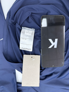 Sweat-shirt bleu pour <span class=keywords><strong>homme</strong></span> à demi-zip, imprimé, protection solaire, veste de sport, séchage rapide, manches longues, respirant, extensible dans quatre directions - Product Image 5