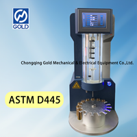 Viscosímetro automático Astm D445 Viscosímetro cinemático completamente automático ASTM D446 Instrumento de medición de viscosidad cinemática