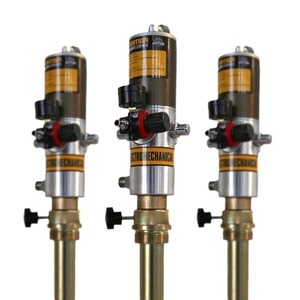 X35194 High Pressure Thin Oil Pump Pneumatic Manual Control Cast Iron Body Stainless Steel Industrial Use - Product Image 3