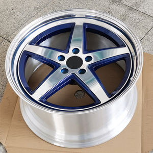 Ruedas Forjadas <span class=keywords><strong>de</strong></span> Dos Piezas 5x120 R20 R22 con Tapa Central Azul Zafiro, Mejora Personalizada para Cadillac CTS Coupé, Piezas Automotrices - Product Image 3