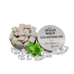 Chewing-gum à la menthe 100% Xylitol, ingrédients blanchissants pour les dents, emballage en vrac (boîte/bouteille/sac) - Product Image 1