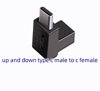 Adaptateur de convertisseur OTG USB 3.1 C mâle/femelle vers USB Type C femelle Charge rapide 10Gbps 5A pour utilisation sur téléphone portable