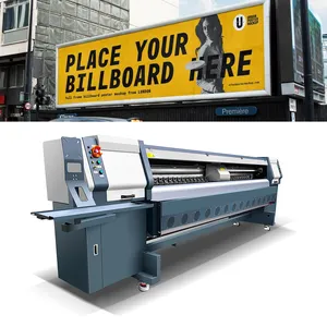 Imprimante numérique grand format 3.2m éco-solvant machine d'impression flex bannière affiche papier peint