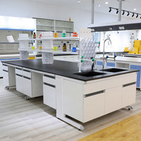 Banc de travail de bureau de Table de laboratoire de poste de travail d'opération de prix usine pour le mobilier scolaire de laboratoire