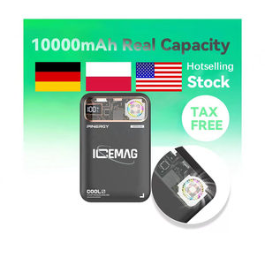 พาวเวอร์แบงค์ระบบชาร์จไร้สายระบบแม่เหล็ก A107 10000mAh 20W สถานีพลังงานแบบบางเฉียบสำหรับโทรศัพท์และการใช้งานกลางแจ้ง - Product Image 3