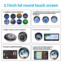 Caja Qualcomm Android Auto y CarPlay GT6PLUS de 7 Pulgadas con Interconexión Inalámbrica/Tipo-C para Toyota Land Cruiser Prado 2002-2017