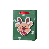 Shengcan Emballage cadeau de Noël recyclable en gros sac cadeau avec poignée sac en papier