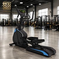 Mesin Elliptical Cross Trainer Komersial ZY dengan Sistem Tahanan Magnetik Orbitrack untuk Latihan Kardio Profesional di Gym