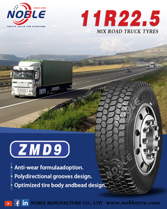 Pneu Commercial ZMD9 Mixte Route TBR 11R22.5 11R24.5 Résistant à l'Usure pour Camion Poids Lourd et Semi-Remorque – Vente de Pneus en Caoutchouc - Product Image 4