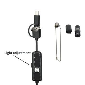 IP67 3 in1 Mini USB serpente Video <span class=keywords><strong>portatile</strong></span> <span class=keywords><strong>per</strong></span> la riparazione di strumenti di ispezione tubo di fogna industriale boriscope macchina fotografica <span class=keywords><strong>per</strong></span> Android <span class=keywords><strong>PC</strong></span> - Product Image 2