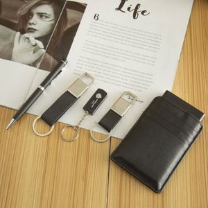Custom Logo 7-Piece <b>Gift</b> <b>Set</b>: Insulated Tumbler, Notebook & USB Drive - Perfect for Corporate Events & Promotional Giveaways - Product Image 4