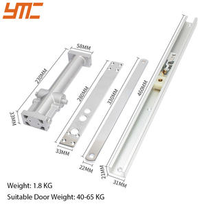 Ferme-porte à vitesse réglable dissimulé pour charnières de porte, fonctionnement silencieux, ferme-porte dissimulé pour architecture moderne - Product Image 3